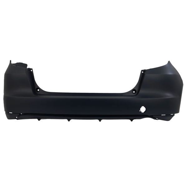 2009-2013 Honda Fit Rear Bumper Cover, Primed.