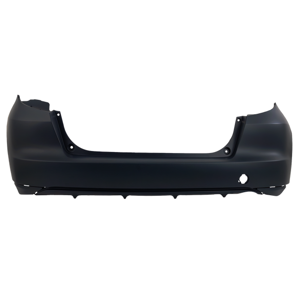 2009-2013 Honda Fit Rear Bumper Cover, Primed.