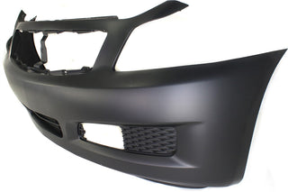 2007-2008  Infiniti G35 Front Bumper Cover, Primed, W/ Sensor Hole.