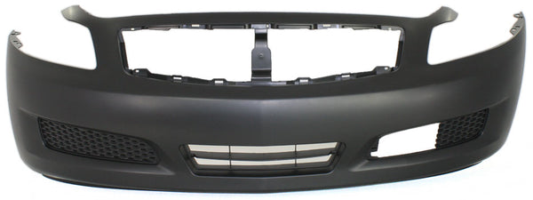 2007-2008 Infiniti G35 Front Bumper Cover, Primed, w/ Sensor Hole, w/ T.