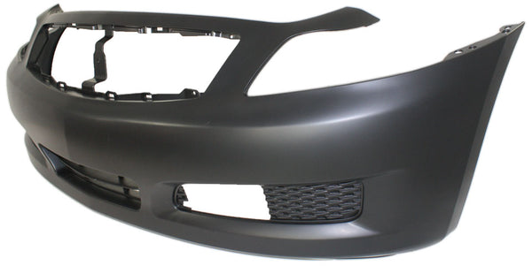 2007-2008 Infiniti G35 Front Bumper Cover, Primed, w/ Sensor Hole, w/ T.