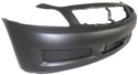 2007-2008 Infiniti G35 Front Bumper Cover, Primed, w/ Sensor Hole, w/ T.