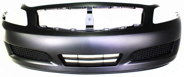 2009 Infiniti G37 Front Bumper Cover, Primed, W/ Sensor Hole,.