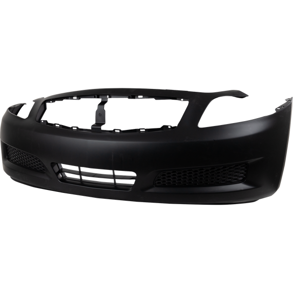 2009 Infiniti G37 Front Bumper Cover, Primed, W/O Sensor Hole.