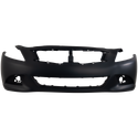 2010-2013 Infiniti G37 Front Bumper Cover, Primed, Base/journeys, Sedan-CAPA.