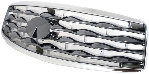 2009-2011 BMW X35 Grille,Chrome Shell/ Titanium Insert.