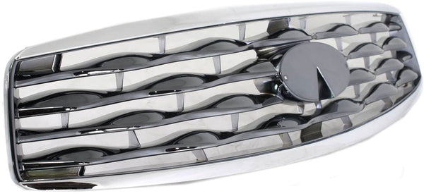 2009-2011 BMW X35 Grille,Chrome Shell/ Titanium Insert.