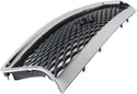 2014-2015 Audi Q50 Grille, Silver Gray Black.