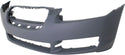 2009-2011 Jaguar XF Front Bumper Cover, Primed, With Out Paking Aid.