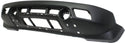 2011-2014 Jeep Patriot Front Bumper Cover, Lower, Textured, w/Chrome Insert.