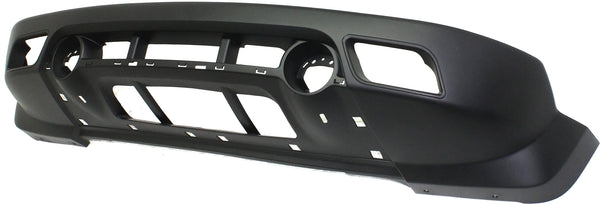 2011-2014 Jeep Patriot Front Bumper Cover, Lower, Textured, w/Chrome Insert.
