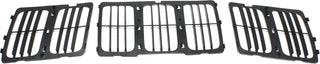 2014-2015 Jeep Grand Cherokee Grille, Louvered Insert, Black.