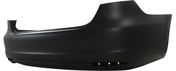 2011-2015 Volkswagen Jetta Rear Bumper Cover, Primed, w/Parking Assist, Sedan.