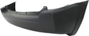 2007-2010 Jeep Patriot Rear Bumper Cover, Primed, w/Chrome, w/Out Tow Hook.