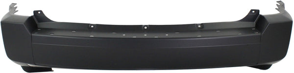 2007-2010 Jeep Patriot Rear Bumper Cover, Primed, w/Out Chrome, w/Tow Hook.