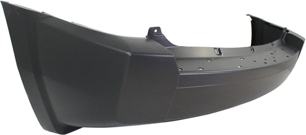 2007-2010 Jeep Patriot Rear Bumper Cover, Primed, w/Out Chrome, w/Tow Hook.