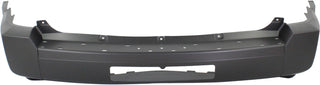 2007-2010 Jeep Patriot Rear Bumper Cover, Primed, w/Chrome, w/o Tow Hook- Capa.