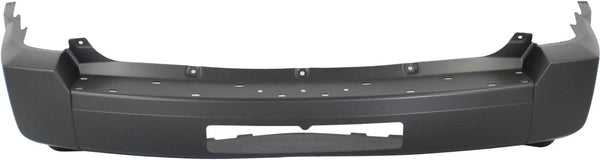 2007-2010 Jeep Patriot Rear Bumper Cover, Primed, w/Chrome, w/o Tow Hook- Capa.