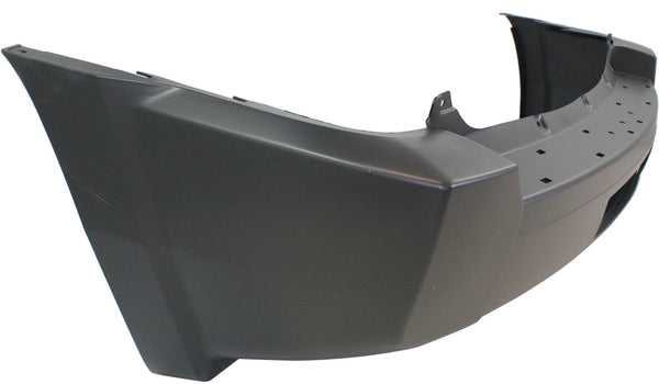 2007-2010 Jeep Patriot Rear Bumper Cover, Primed, w/Chrome, w/o Tow Hook- Capa.