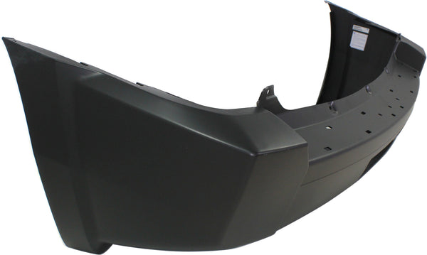 2007-2010 Jeep Patriot Rear Bumper Cover, Primed, w/Chrome, w/Tow Hook-Capa.