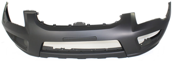 2008-2010 Kia Sportage Front Bumper Cover, Primed, w/o Luxury Package.