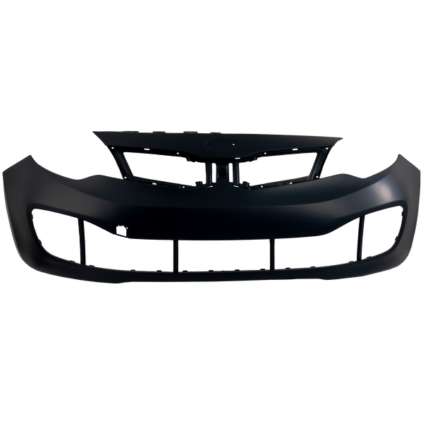 2012-2015 Kia Rio Front Bumper Cover, Primed, Sedan - Capa.