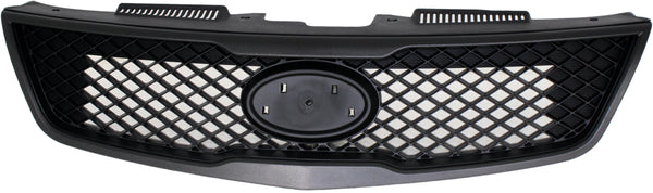2010 Kia Forte Grille, Textured Black.