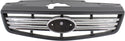 2006-2009 Kia Rio5 Grille, Chrome Shell/Black.