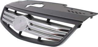 2006-2009 Kia Rio5 Grille, Chrome Shell/Black.