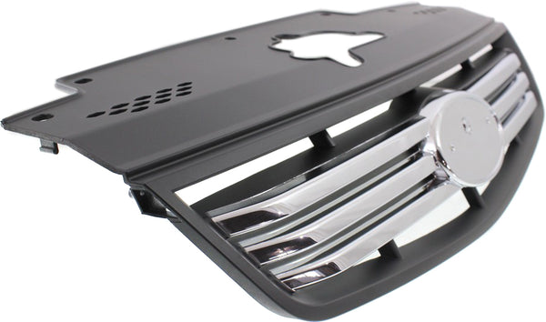2006-2009 Kia Rio5 Grille, Chrome Shell/Black.