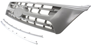 2006-2012 Kia Sedona Grille, Upper, Painted-Silver.