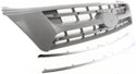 2006-2012 Kia Sedona Grille, Upper, Painted-Silver.