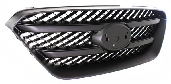 2007-2012 Kia Rondo Grille, Painted-Black.