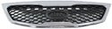 2011-2013 Kia Sorento Grille, Chrome Shell/Black.