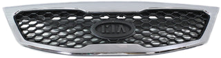 2011-2013 Kia Sorento Grille, Chrome Shell/Black.