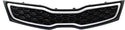 2012-2015 Kia Rio Grille, Upper, Chrome Shell/Black.