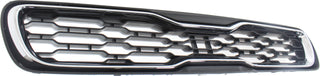 2012 Kia Soul Grille, Upper, Textured Black.
