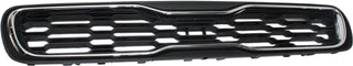 2012 Kia Soul Grille, Upper, Chrome Shell/ Black.