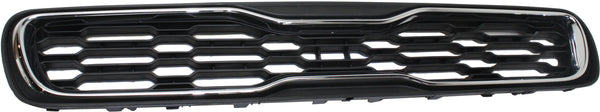 2012 Kia Soul Grille, Upper, Chrome Shell/ Black.