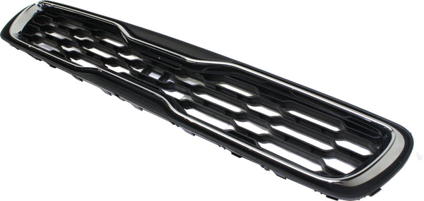 2012 Kia Soul Grille, Upper, Chrome Shell/ Black.