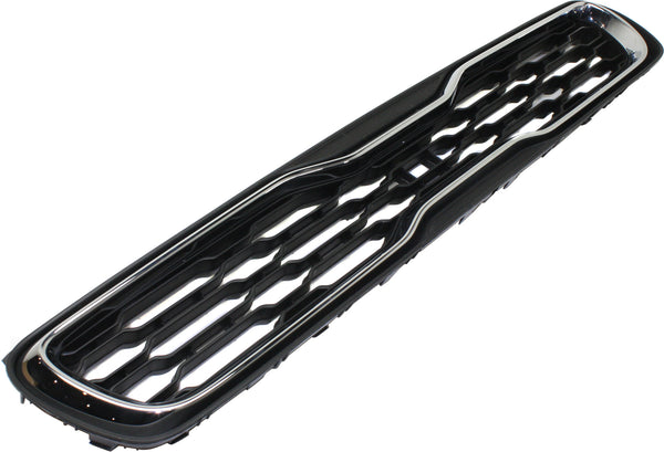 2012 Kia Soul Grille, Upper, Chrome Shell/ Black.