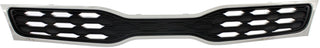 2012-15 Kia Rio5 Grille, Upper, Chrome Shell/Black Insert.