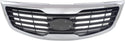 2011-2012 Kia Sportage Grille, Chrome Silver/gray.