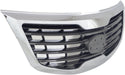 2011-2012 Kia Sportage Grille, Chrome Silver/gray.