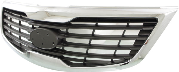 2013 Kia Sportage Grille, Painted Gray.