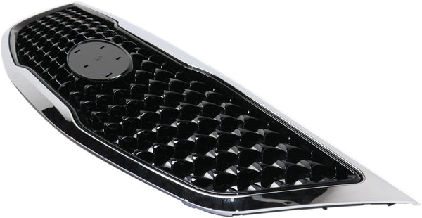 2014-2016 Kia Sportage Grille, Painted-Black.