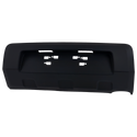 2010-2011 Kia Soul Rear Bumper Cover, Center, Black, Type A.