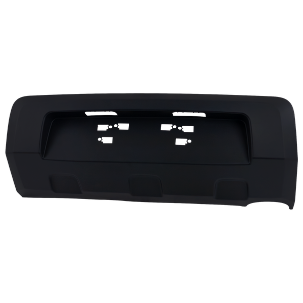 2010-2011 Kia Soul Rear Bumper Cover, Center, Black, Type A.