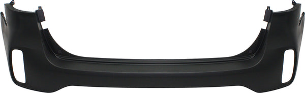 2014-2015 Kia Sorento Rear Bumper Cover, Upper, Primed, w/Out Sensor Hole.