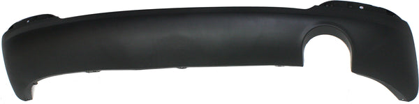 2014-2016 Kia Forte Rear Bumper Cover, Lower, Textured, w/Exhaust Hole-CAPA.